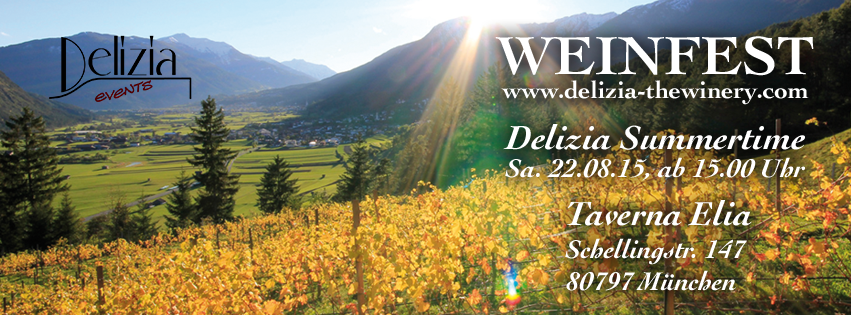 Delizia Summertime Sommerfest Flyer